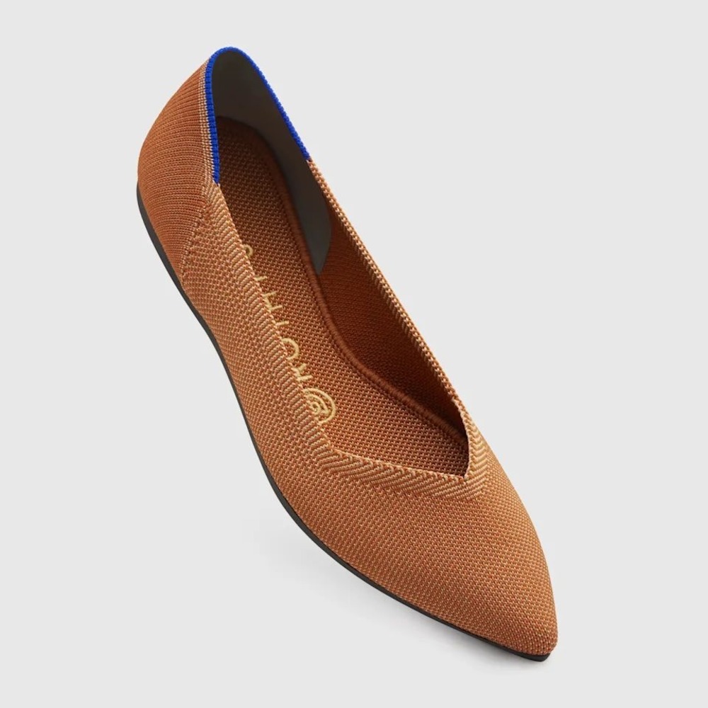 Rothy's The Point Flats in Fawn Size 6.5